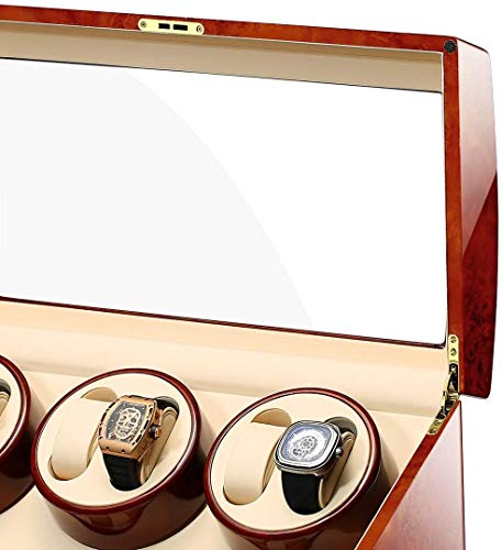 Cajas de almacenamiento para 6 relojes automáticos con doble rotor para regalar 4