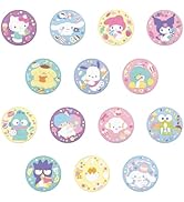 サンリオキャラクターズ刺繡缶バッジBiscuitビスケット2 (12個入) 食玩・ビスケット (サンリオキャラクター)