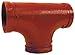 Dixon T6025 2-1/2" Painted Tee #7060, 2.5" ID, Ductile Iron