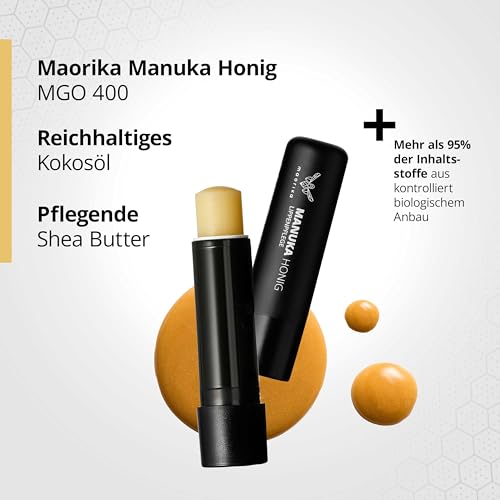 Lippenpflege Naturkosmetik Maorika Manuka Lippenpflege mit Manuka Honig