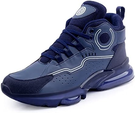 Bacca Bucci Hector Men's Street Style Hi-top Air Sole Solid Sneakers for Men | Casual Shoes for Men