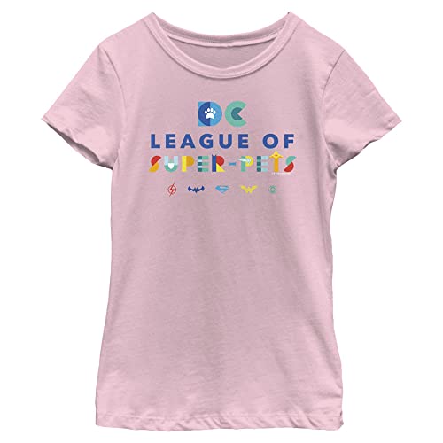 T-shirt DC Super Pets fille anti-irritation en tissu souple Warner Bros