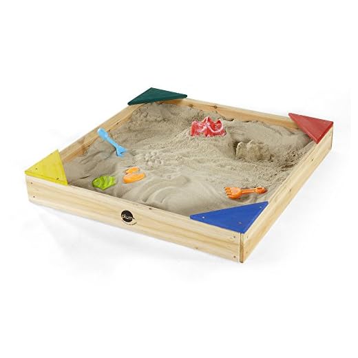 Plum 5036523062749 Junior hölzerne Caja de Arena