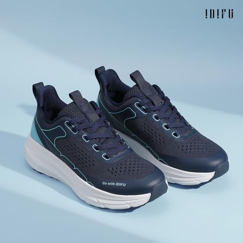 IDIFU Women's Running Shoes Slip On Walking Tennis Shoes Non Slip Comfortable Fashion Sneakers Gym Athletic Sports Shoes for Women Lightweight Breathable Workout Cross Training4