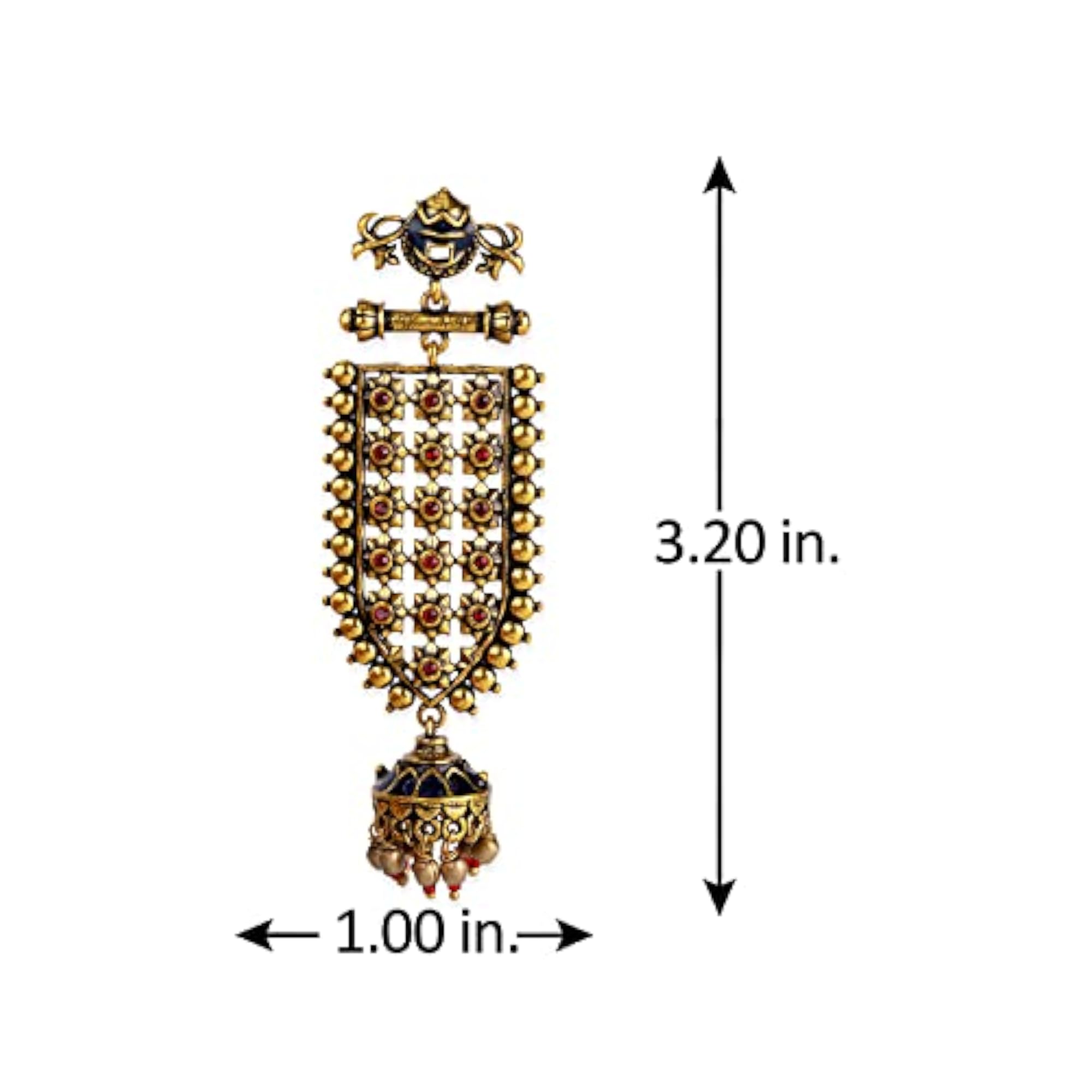 Arabian Nights Earrings - Traditional Style