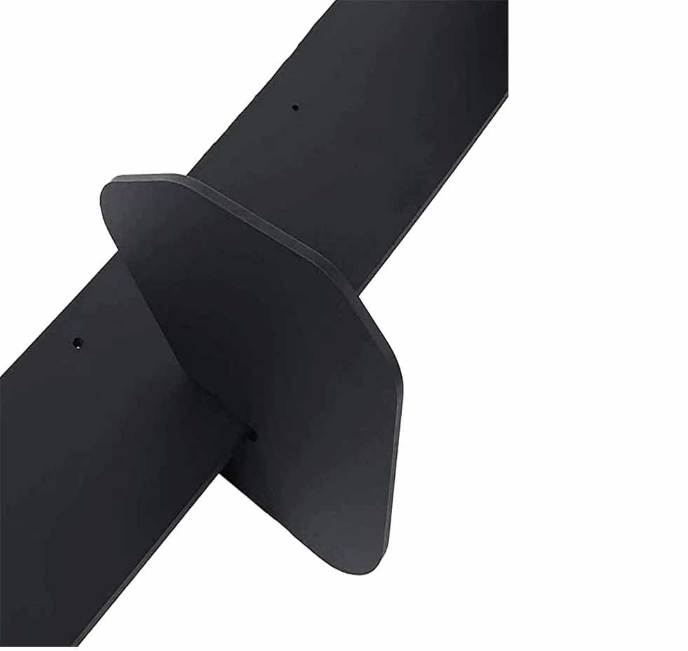 Divisor AleróN Difusor Labio para Scirocco R 2015-2016, Coche Parachoques Trasero Labio Diffuser Placa Alerón Divisor Protector Accesorios
