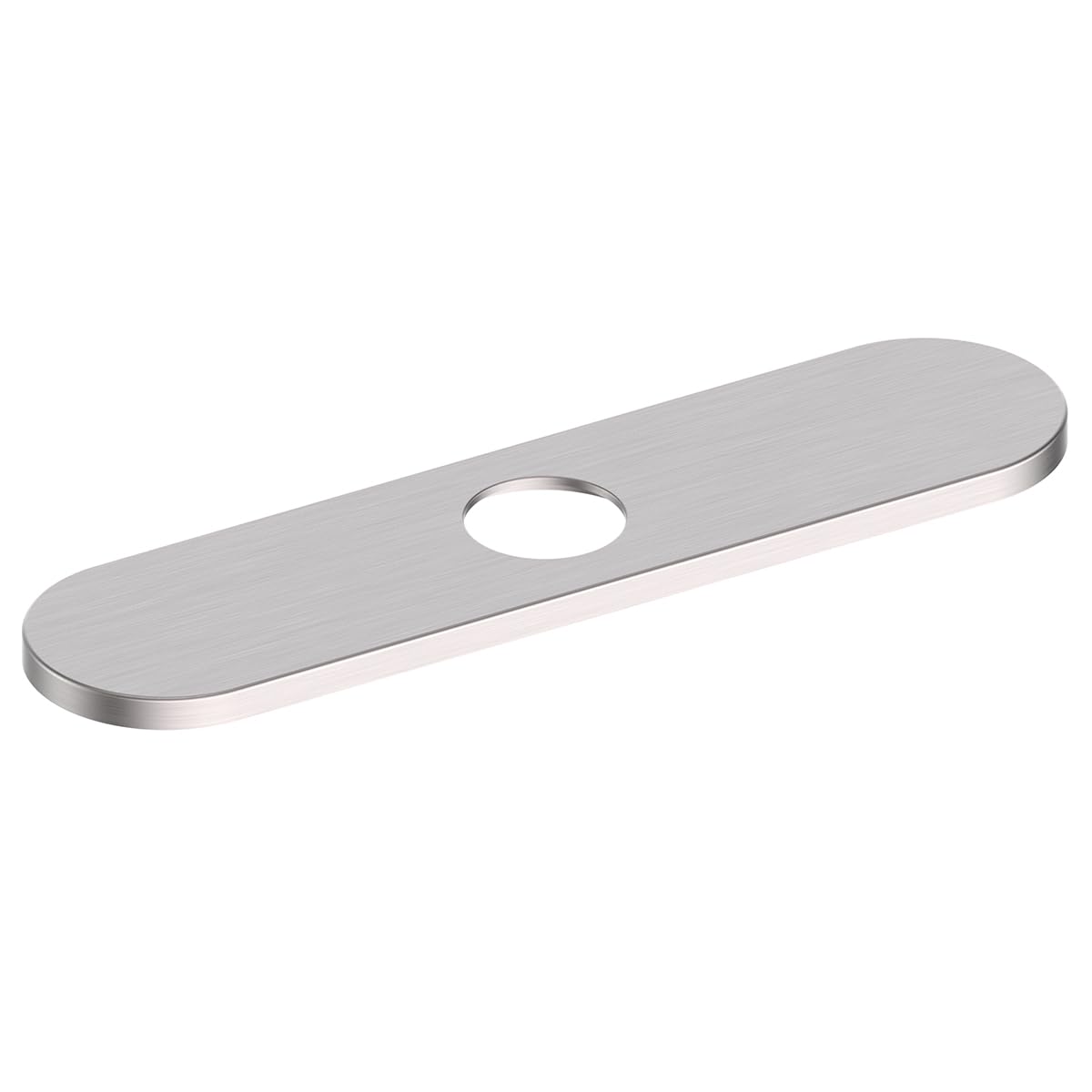 10" Sink Hole Cover, Escutcheon Plate, Solid Metal Deck Plate For 1 Or