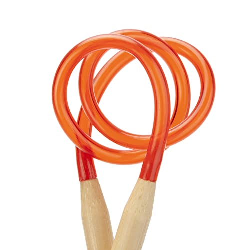 Bamboo Circular Knitting Needles 32 Inch For Beginners, 18 Pairs Wooden Round Knitting Needles For Yarn With Colored Plastic Tube, 18 Sizes Us 0-15 (2-10Mm), Double Pointed Flexible Knitting Needles #TOP3