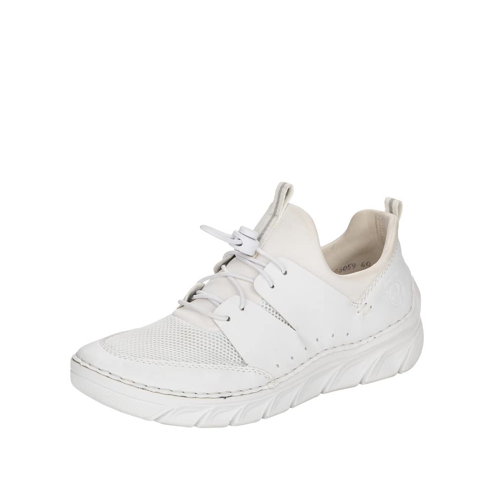 Rieker 55059, Sneaker, weiß,