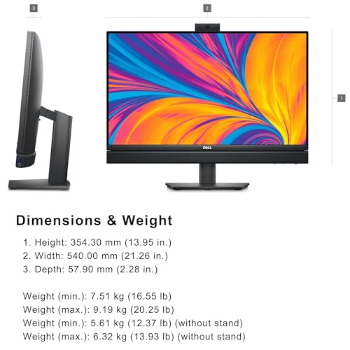 Image of Dell OptiPlex 7420 7000 24 Business All-in-One Desktop Computer, 32GB DDR5 RAM, 1TB PCIe SSD, 14th Gen Intel 14-Core i5-14500T (Beat i7-13700T), 23.8 inch FHD, WiFi 6, USB-C, DisplayPort, Windows 11 Pro