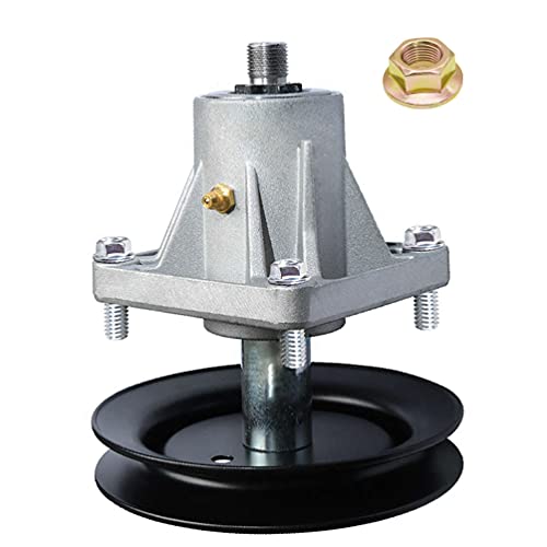 G.Times Outdoor Power Spindle Assembly Replace 918-0660B 618-04137 618-0625B 618-0990B 918-04137 918-0625B with Mounting Screws and Blade Mounting nut, Mounting Holes are Threaded