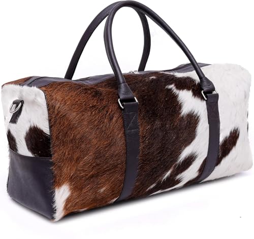 Luxury Cowhide Duffle Bag for Men 21