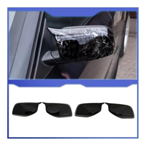Couvercle rétroviseur extérieur noir brillant pour E60 E61 2004-2008