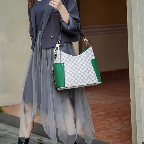 Image of Orange Hobo Shoulder Bag & Wallet Set by MKF Collection