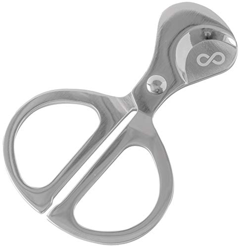 Pardo Cigar Scissors Cutter, Stainless Steel Guillotine Double Blade Straight Cut Scissors