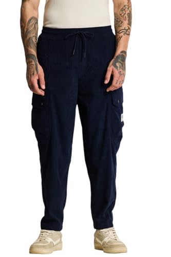 Image of SNITCH Men's Relaxed Fit Mid Rise Cargo Pant