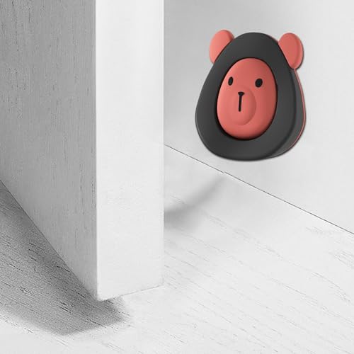 Rolha da maçaneta da porta - Silicone para batente de porta multiuso - Produtos de decoração para be