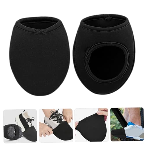 Par de fundas impermeables para zapatos de bicicleta, cortaviento y cálidas, cubre-puntas para ciclismo en invierno miniatura 6