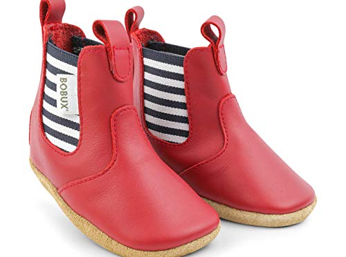 Chaussons cuir souple Bobux Soft Sole Jester Boots pour l'éveil de bébé