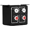 Taramps Universal Bass knob Control Car Bass Controller Volume Regulator Knob Amplifier RCA Audio ON/Off for Amp, Durable, Volume Remote, Black, Small, Adjuster