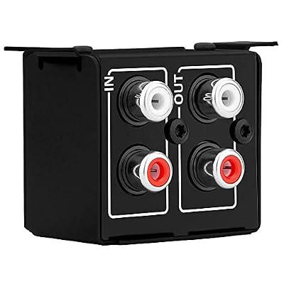 Taramps Universal Bass knob Control Car Bass Controller Volume Regulator Knob Amplifier RCA Audio ON/Off for Amp, Durable, Volume Remote, Black, Small, Adjuster