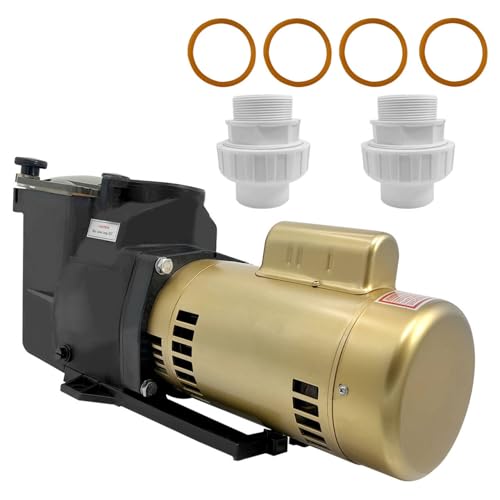 W3SP2610X15 Replacement Pool Pump Motor 1.5 HP 115/230 V Single Speed Compatible with Hayward SP2610X15 High Efficiency Pump for Spa and In-Ground Pool