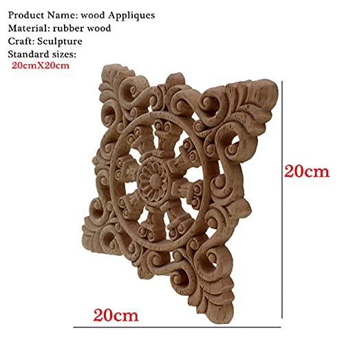 Applique en bois massif sculpté pour masquer défauts de meuble