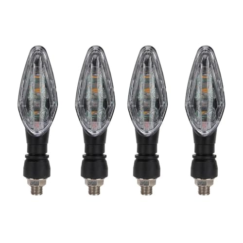 Clignotants LED ambre pour moto de qualité supérieure : feux de signalisation étanches scooter