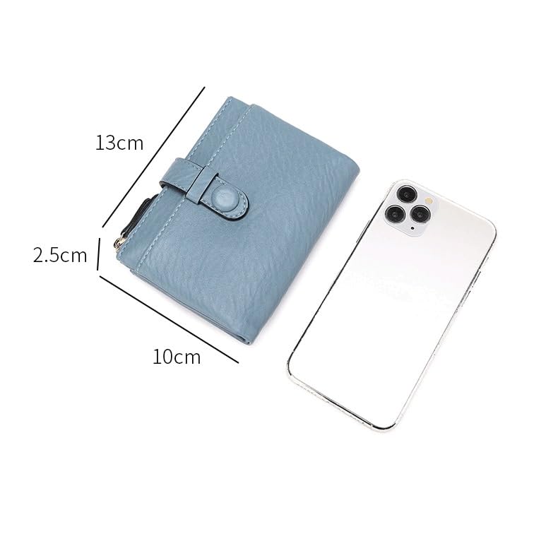 Women Leather Zipper Wallets Purse Card Holder Wallets Female Short Purse For Women Ladies Wallet Mini(D)2