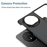 KUSINHOKA Etui do Honor Magic V5 5G, ultracienkie [odporne na zarysowania] etui na telefon PC, [odporne na uderzenia] Premium etui ochronne do Honor Magic V5 - czarne