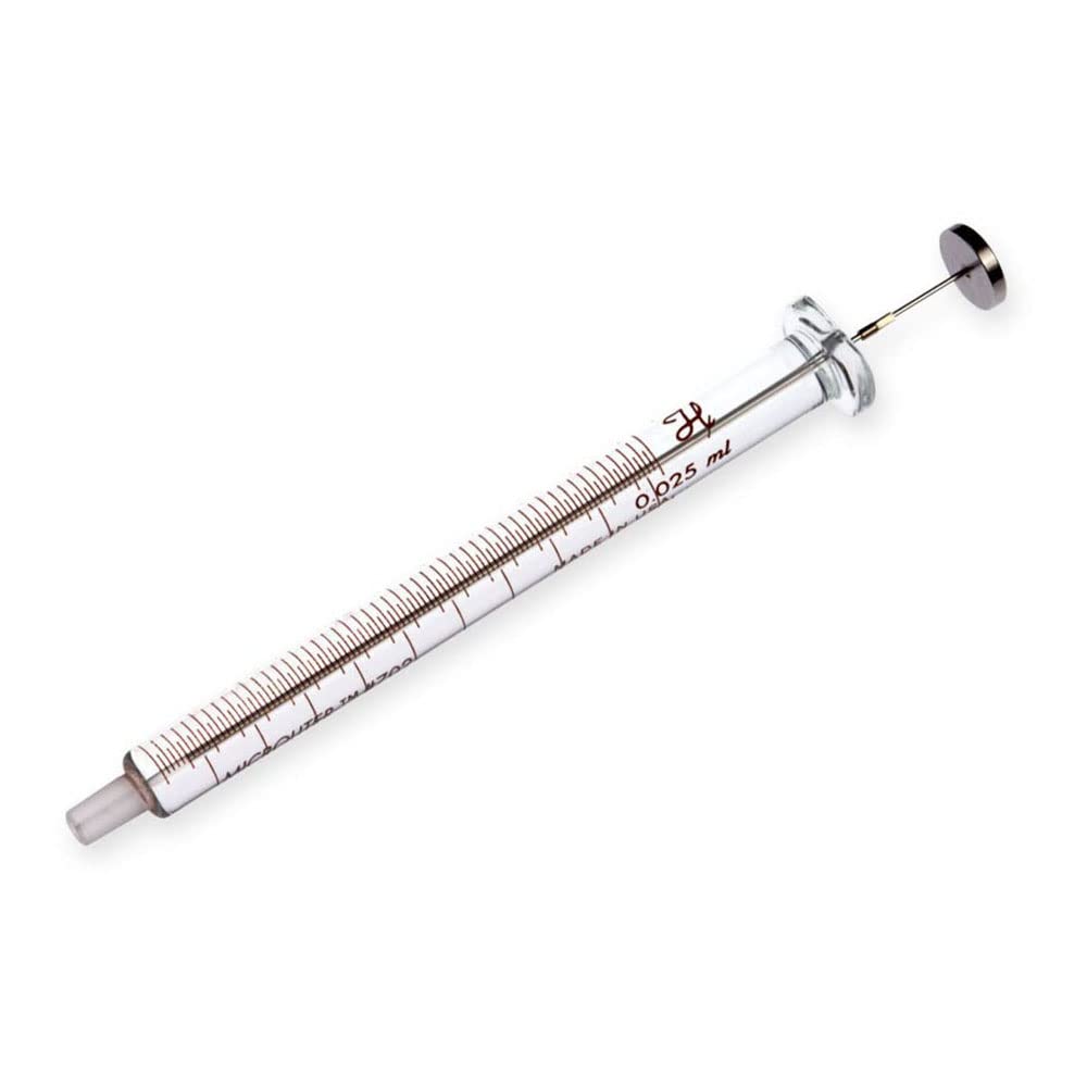 Hamilton CAL80401 702LT Calibrated Syringe without Needle, 25 Microliter