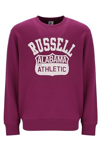 Sweatshirt Homme col rond vêtement sport gris taille M à XL