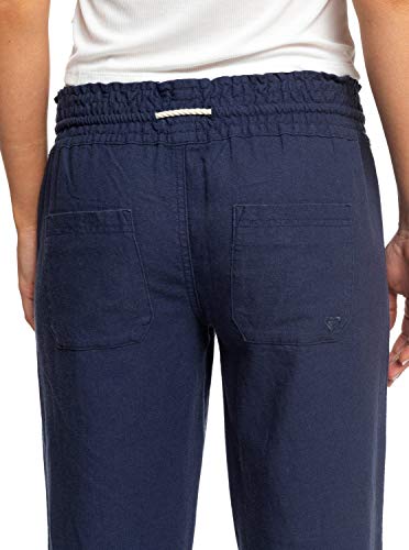 Roxy Women's Oceanside Pant, Mood Indigo, XS