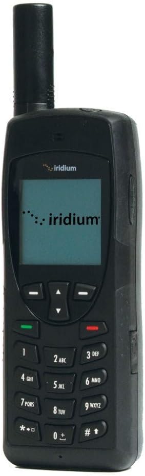 Iridium 9555 Satellite Kit - Factory Unlocked Phone - Retail Packaging (Black)