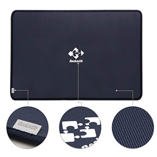 Becko Jigsaw Puzzle Board Portable Puzzle Mat for Puzzle Storage Puzzle