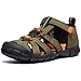 Produktbild KEEN Uni-Kinder Seacamp 2 CNX Closed Toe Sandalen, Dark Olive/Gold Flame