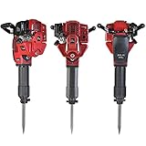 52CC Gas Jack Hammer 2 Stroke Gas Powered Petrol Demolition Jack Hammer Construction Concrete Floor Stone Breaker Punch Drill Chisel