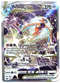 Pokemon - Deoxys VStar GG46/GG70 - Crown Zenith - Galarian Gallery - Ultra Rare Alternate Art