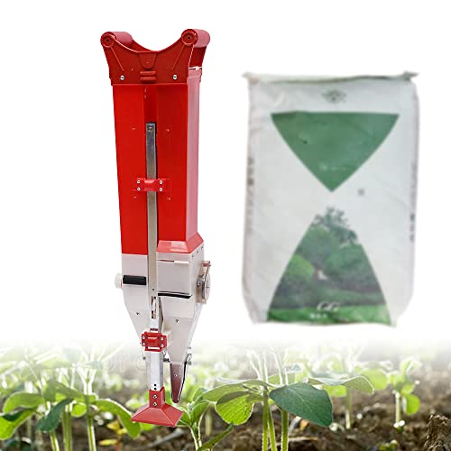 Sembradora manual doble cilindro 2 en 1 para jardín