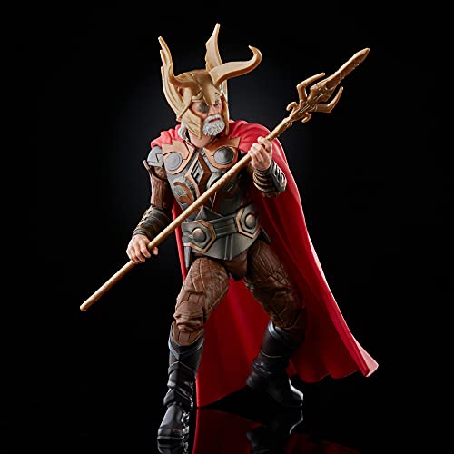 Hasbro Marvel Legends Series 15 cm große Odin Action-Figur, Charakter aus der Infinity Saga, mit Premium-Design und 4… – Bild 7