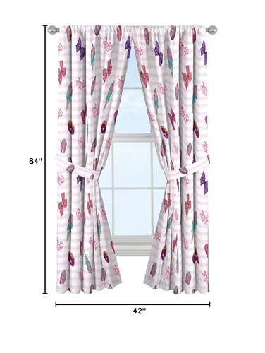 Jay Franco Nickelodeon JoJo Siwa Sweet Life Curtain/Drapes