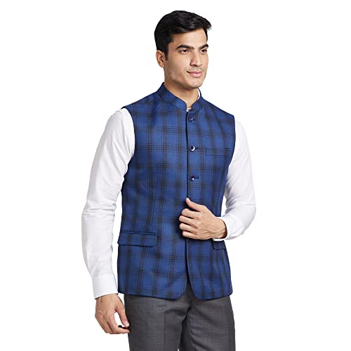 Image of Park Avenue Dark Blue Waistcoat