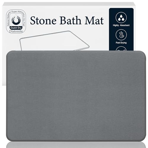 La Mejor Recopilación de Tapetes de piedra disponible en línea para comprar. 44 RJIHOEN Tapete para Baño de Piedra de Diatomea,Alfombra para Baño Absorbente de Piedra,Antideslizante y Antibacteriano de Stone Bath Mat,Apto para baños, cocinas, etc. 60 *...