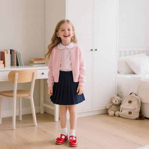 Image of Otter MOMO Toddler /Little Girls Mary Jane Slip-on School Uniform Party Dress Shoes