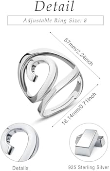 Tibetaanse Ring - 925 Sterling Zilver - Gebedswiel - Verstelbare Geluk