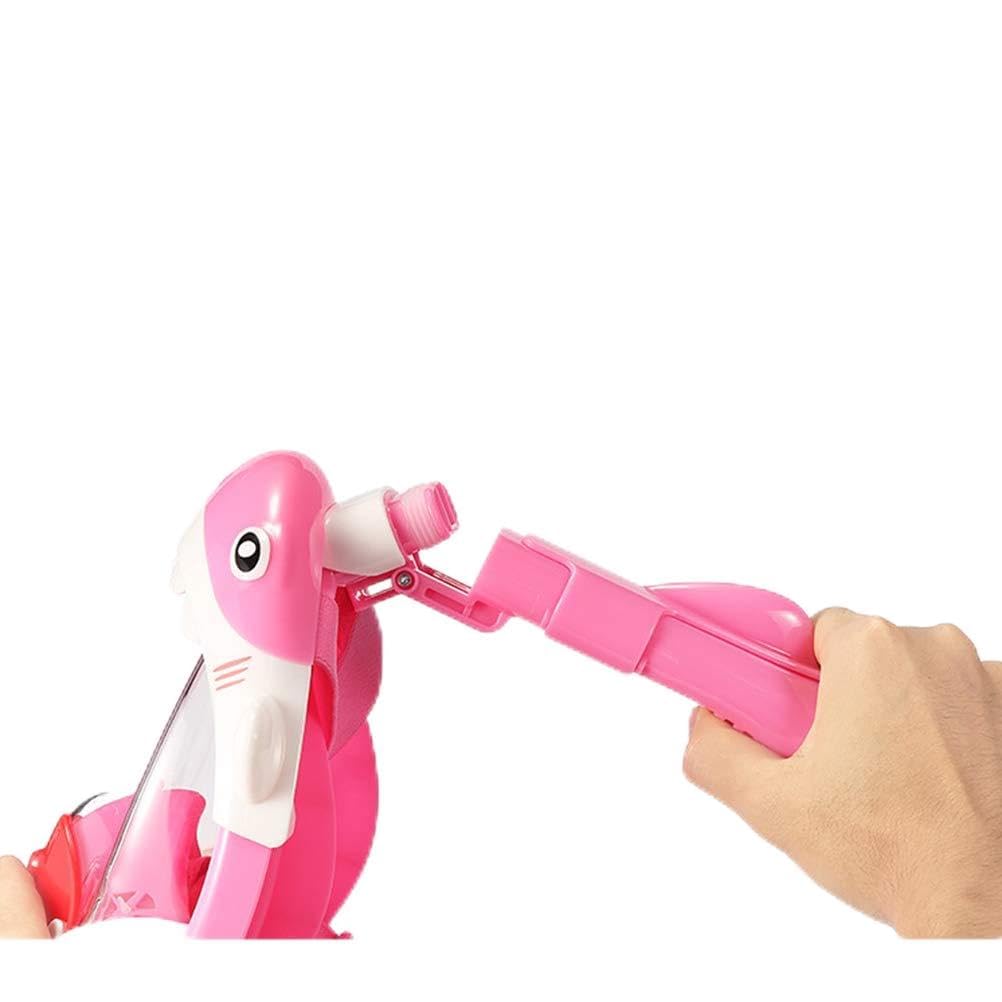 Máscara de Snorkel de Cara Completa Premium para Niños con Dry-Top para Proteger la Cara bajo el Agua