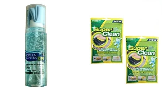 WOLFANO Screen Cleaning Gel 100 ML and Super Clean Slime Gel for Mobile,Tab,Laptop and Car (1 Cleaning Gel 100 ML+2 Super Clean) (Pack of 3)-picture-13