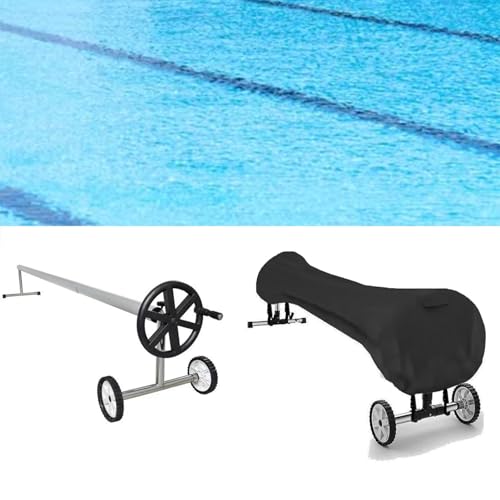 Cobertor solar para piscina 24FT gris resistente al agua miniatura 7
