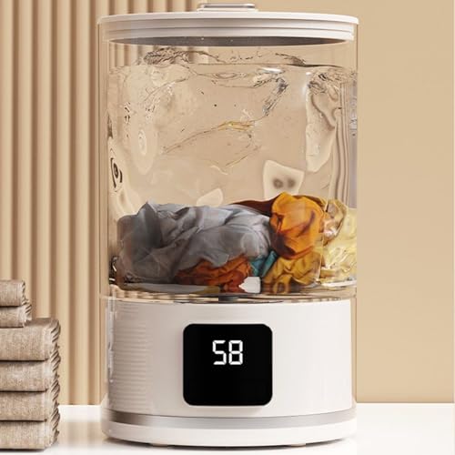 Kleine wasmachine, compacte wasmachine, reiswaspool, waterbesparen - Afbeelding 4