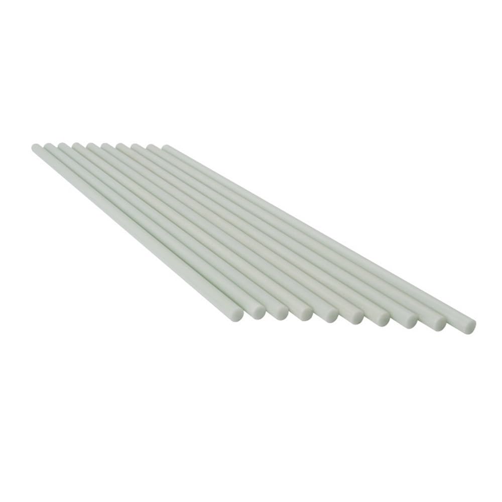 10 barre in fibra di vetro da 500 mm - Barra tonda in fibra di vetro ad alta resistenza for aquiloni, tende e altro(6mm)